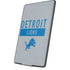 NFL Detroit Lions Grey Performance Series Amazon Kindle Skin